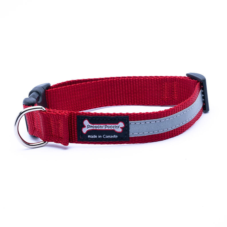 Smoochy Poochy Nylon Reflective Collar