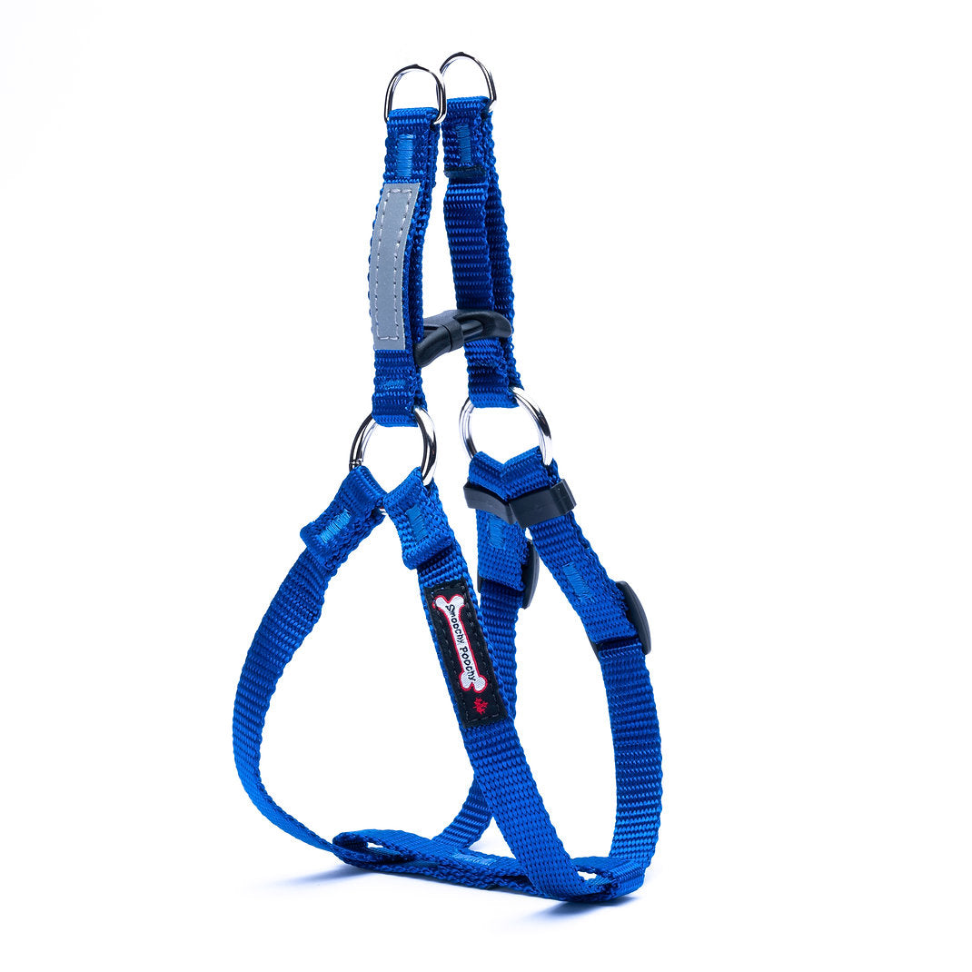 Ocean Smoochy Poochy Step-In Harness with metal D-rings