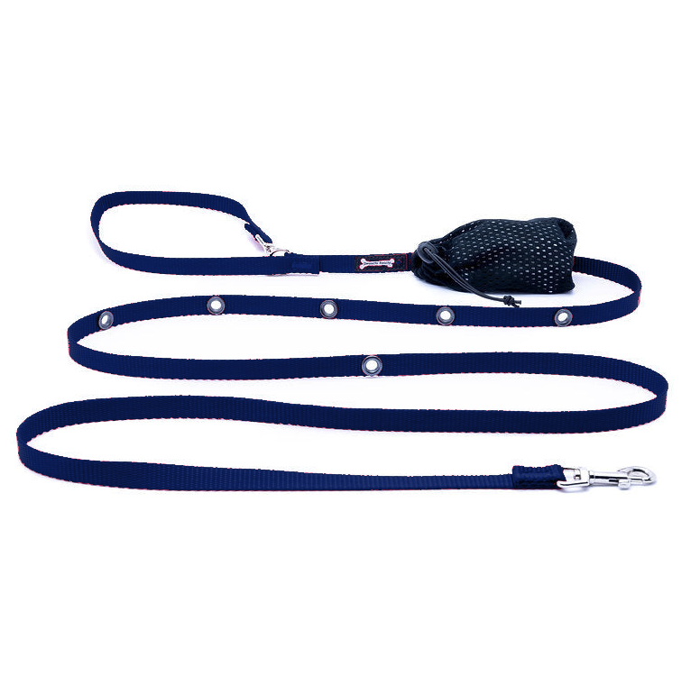 Smoochy Poochy Nylon Hands-Free Dog Leash - 8ft